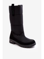 Dámské zateplené sněhule Progress model 21638605 Černé - Boto Dámské zateplené sněhule Progress model 21638605 Černé - Boto