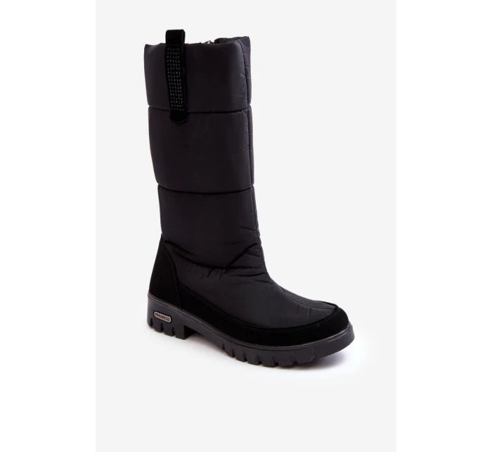 Dámské zateplené sněhule Progress model 21638605 Černé - Boto Dámské zateplené sněhule Progress model 21638605 Černé - Boto