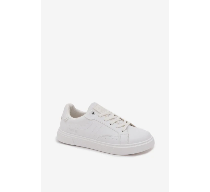 Trampki Sneakersy Męskie Z Eko Skóry Big Star OO174118 Białe