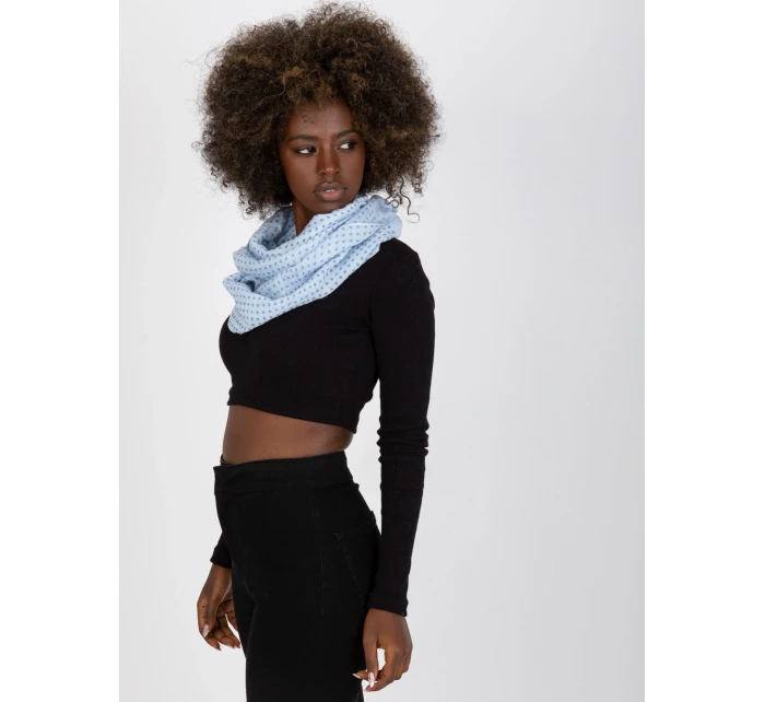 Dámská šála AT CH světle modrá model 17434206 - FPrice Dámská šála AT CH světle modrá model 17434206 - FPrice