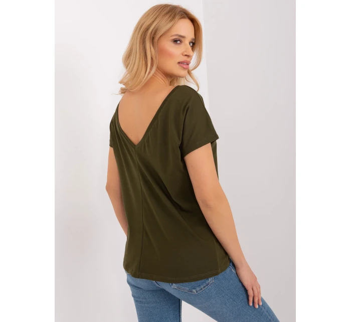 Tričko RV TS 4662.22 khaki Tričko RV TS 4662.22 khaki