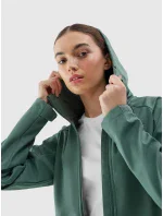 Dámska vetruodolná bunda softshell s membránou 5000 4F - zelená Dámska vetruodolná bunda softshell s membránou 5000 4F - zelená