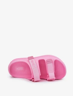 Dámske penové papuče s remienkami Big Star - ružové