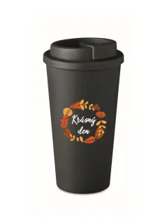KRÁSNÝ DEN (PODZIM) - černý termohrnek 475 ml
