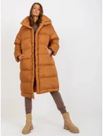 Dámské bunda KR světle hnědá model 18020360 - Good looking