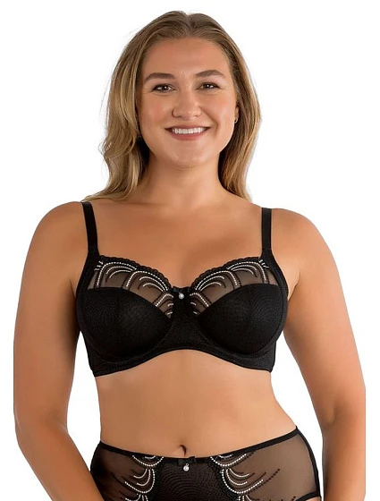 Dámska podprsenka Parfait P60923 34 F Black