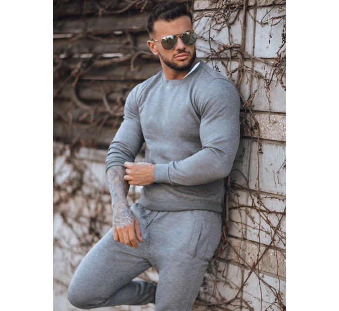 Pánská antracitová tepláková souprava Dstreet model 21969481 - FashionStreet