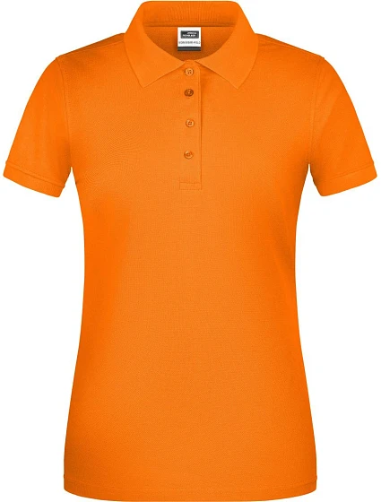 Daiber JN 873 Dámske pracovné polo z bio piqué 02.0873 oranžové Daiber JN 873 Dámske pracovné polo z bio piqué 02.0873 oranžové