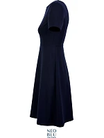 Šaty s krátkým rukávem night blue model 22499925 - NEOBLU