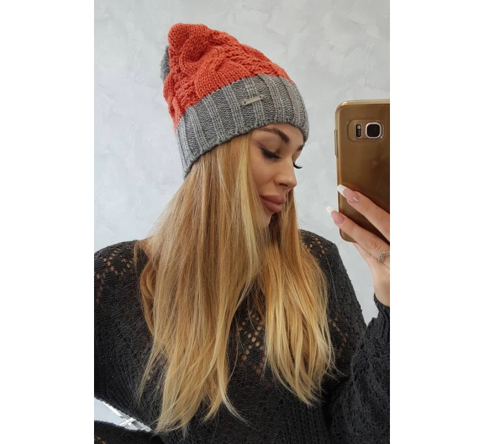 Paris fleecová čepice K212 model 18750075 - K-Fashion Paris fleecová čepice K212 model 18750075 - K-Fashion