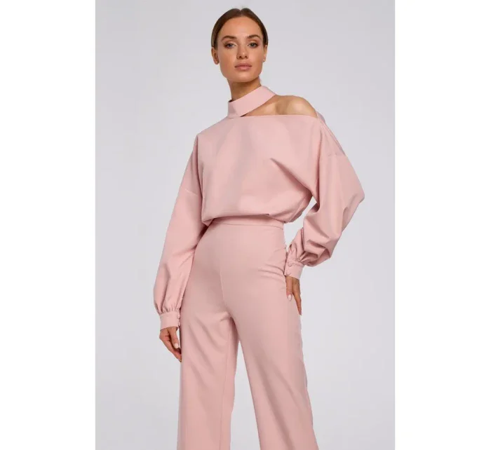 M528 Kombinéza s rukávmi Bishop - púdrová M528 Kombinéza s rukávmi Bishop - púdrová