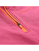 Dámske funkčné prádlo - Tričko ALPINE PRO LUBINA fuchsiovo červená