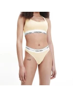 Dámske tangá Modern Cotton Nat QF7050E-ACK - Calvin Klein