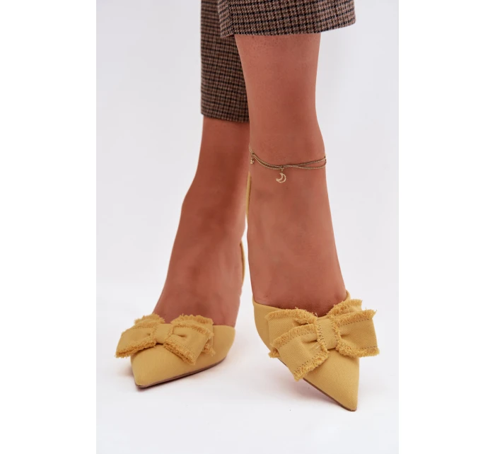 Sandále na podpätku model 224471 Vykročte štýlovo