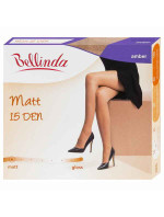 Dámske matné pančuchové nohavice MATT 15 DEN - Bellinda - amber