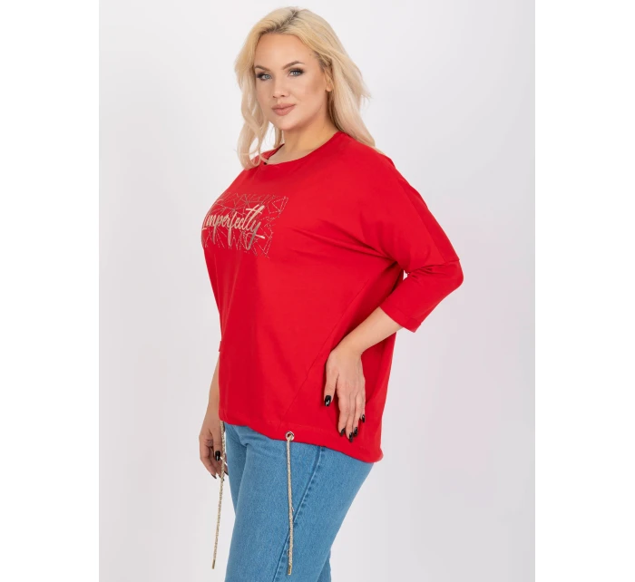 Halenka RV BZ model 17280789 červená - FPrice Halenka RV BZ model 17280789 červená - FPrice