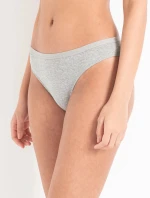 Dámske brazílske nohavičky 2 pack 163337 1A223 - 00948 - Sivá - Emporio Armani