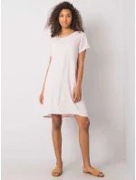 Dámske šaty DHJ SK 20277.29P svetlo ružové - FPrice Dámske šaty DHJ SK 20277.29P svetlo ružové - FPrice