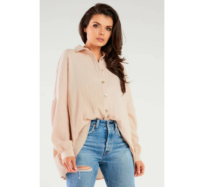 Košeľa s dlhým rukávom model 166827 Infinite You