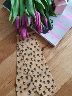 Dámske vzorované ponožky Magnetism lycra 20 den