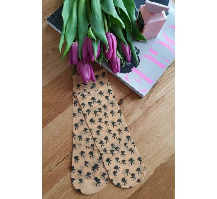 Dámske vzorované ponožky Magnetism lycra 20 den Dámske vzorované ponožky Magnetism lycra 20 den