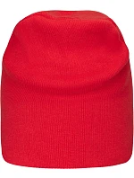 MB Pletená čepice z bio bavlny 03. red model 22446567 - Daiber