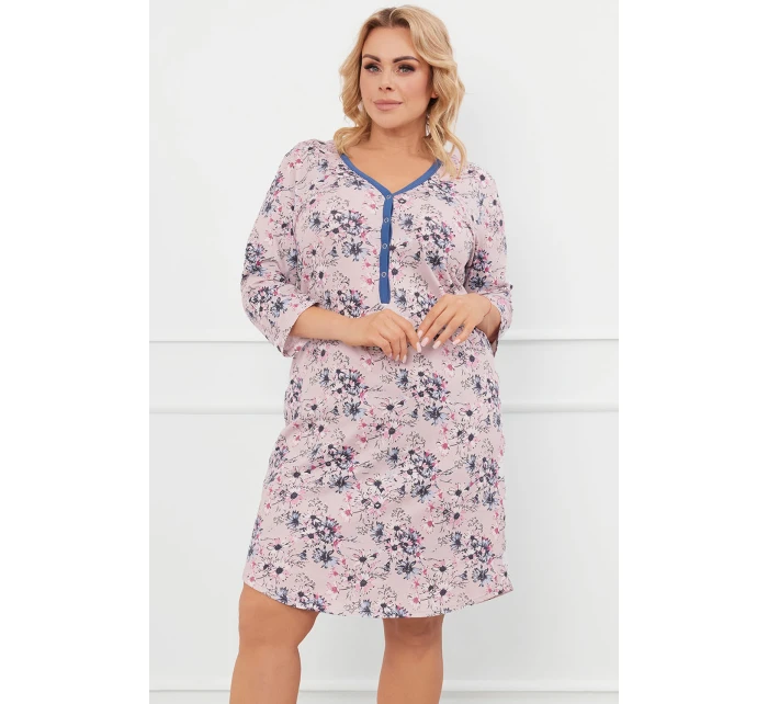 Talianska móda Lacenta r.3/4 farba:print/pink