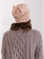 Czapka AT CZ model 19014623 ciemny różowy - FPrice Czapka AT CZ model 19014623 ciemny różowy - FPrice