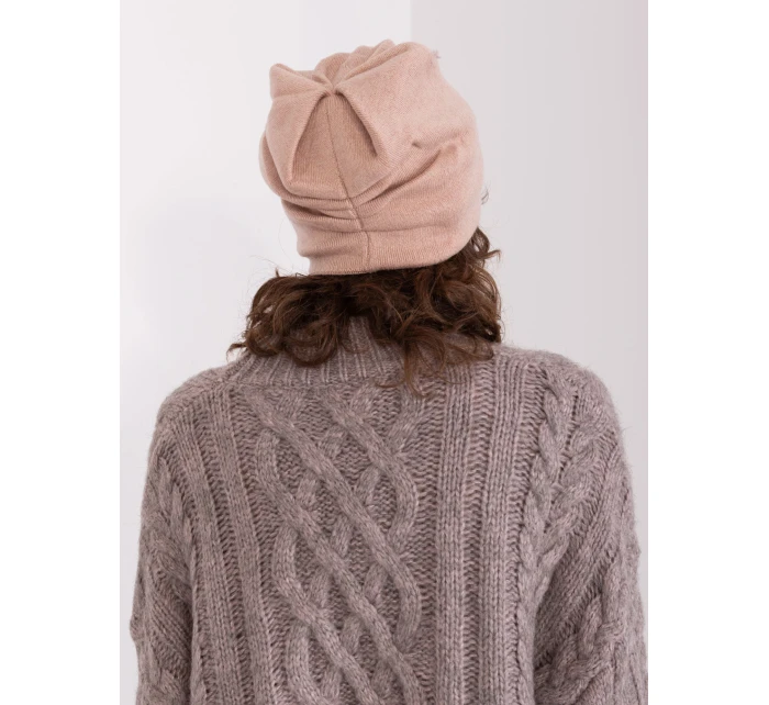 Czapka AT CZ model 19014623 ciemny różowy - FPrice Czapka AT CZ model 19014623 ciemny różowy - FPrice