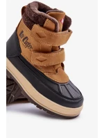 Chlapčenské zateplené snežnice Lee Cooper Camel Chlapčenské zateplené snežnice Lee Cooper Camel