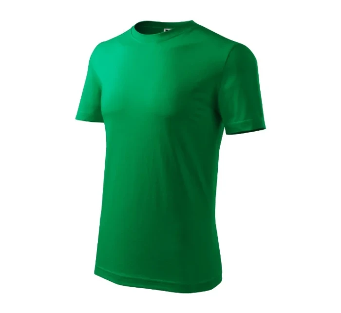 Klasické nové pánske tričko stredne zelené