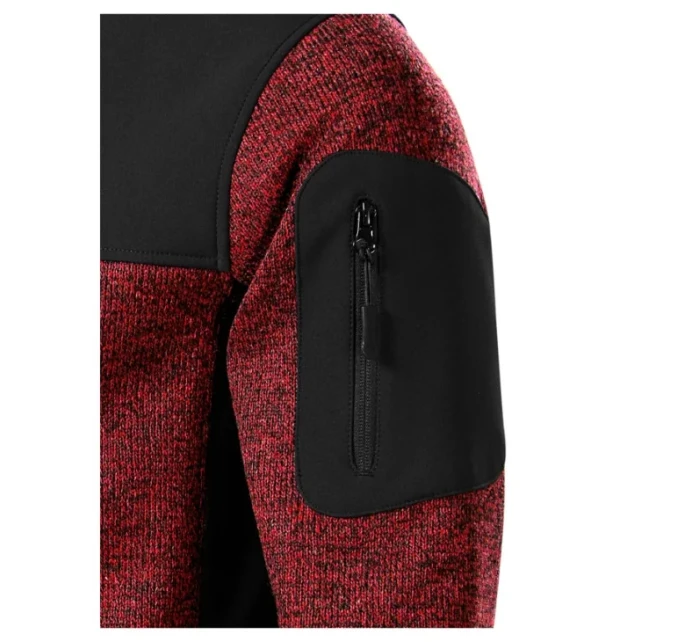 Casual softshellová bunda pánská knit model 20640479 red - MALFINI, a.s.