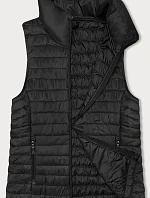 Dámska tenká vesta so stojačikom čierna (16M9072-392)