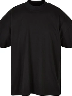 Build your Brand BY 230 Pánske tričko „Mock Neck“ 56.0230 čierne