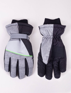 Detské zimné lyžiarske rukavice Yoclub REN-0304C-A150 Grey