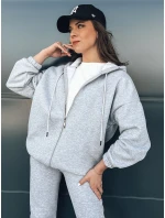 Dámská tepláková souprava PREMIUM šedá Dstreet model 21967262 - FashionStreet