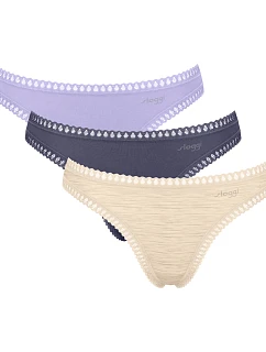 Dámske tangá GO Crush String C3P – Lilac – lila M026 – SLOGGI