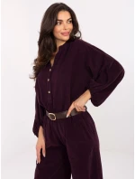 IT KS košeľa 233607.63 tmavo fialová IT KS košeľa 233607.63 tmavo fialová