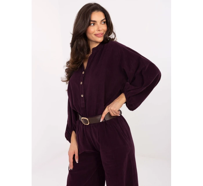 IT KS košeľa 233607.63 tmavo fialová IT KS košeľa 233607.63 tmavo fialová