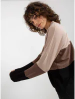 Mikina RV BL 8328.34X čierna a béžová Mikina RV BL 8328.34X čierna a béžová