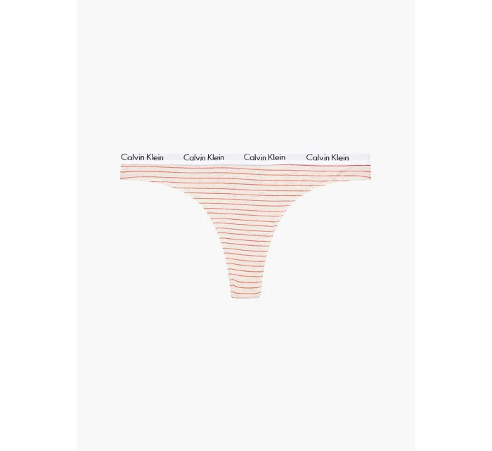 Tangá D1617E - WAN - béžová s prúžkom - Calvin Klein Tangá D1617E - WAN - béžová s prúžkom - Calvin Klein