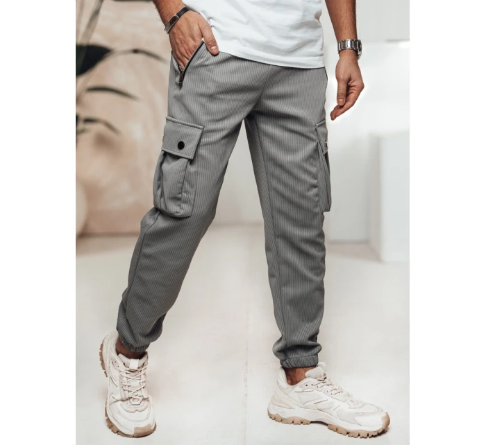 Pánské kalhoty cargo šedé Dstreet model 21982820 - FashionStreet