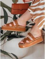 Dámské žabky na suchý zip camel Dstreet model 21987024 - FashionStreet