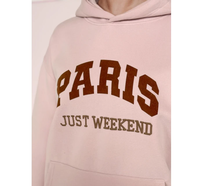 Dámská mikina oversize růžová Dstreet model 21988147 - FashionStreet