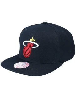 NBA Miami Heat Top Spot Snapback Heat Cap model 21758026 - Mitchell & Ness