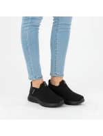 Dámska športová obuv slip on black Potocki BK01312 Dámska športová obuv slip on black Potocki BK01312