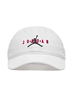 Detská čiapka Air Jordan Jan Curve Brim White Cap - 9A0569-001