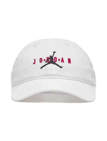 Detská čiapka Air Jordan Jan Curve Brim White Cap - 9A0569-001
