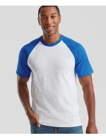 Baseball T tričko white/black model 22532786 - Fruit of the Loom