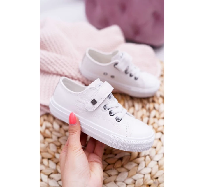 Dětské Kožené Tenisky BIG STAR model 21518288 Bílé - Big Star Shoes